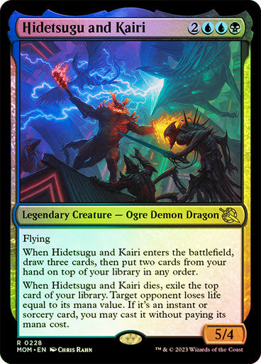 Hidetsugu and Kairi (foil) #0228 [MOM]