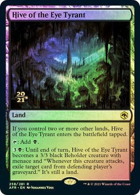 Hive of the Eye Tyrant (Prerelease) (Foil) - Mega Games Penrith
