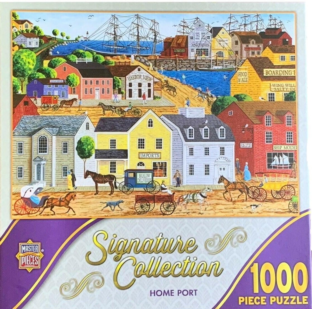 Masterpieces Signature Collection - Home Port 1000pc Jigsaw Puzzle - Mega Games Penrith
