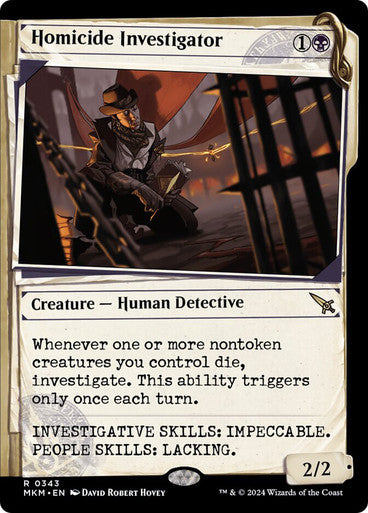 Homicide Investigator (Showcase Dossier) #0343 Bk R [MKM]