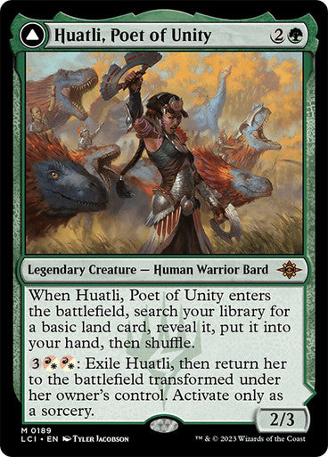 Huatli, Poet of Unity // Roar of the Fifth People #0189 [LCI]