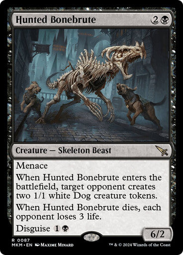 Hunted Bonebrute #0087 [MKM]