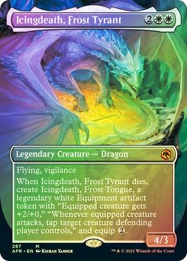 Icingdeath, Frost Tyrant (Borderless) (Foil) - Mega Games Penrith