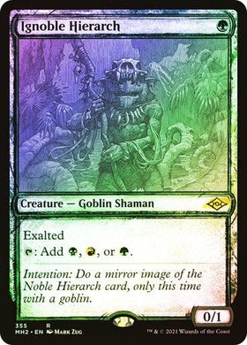 Ignoble Hierarch (Showcase) (Foil) - Mega Games Penrith
