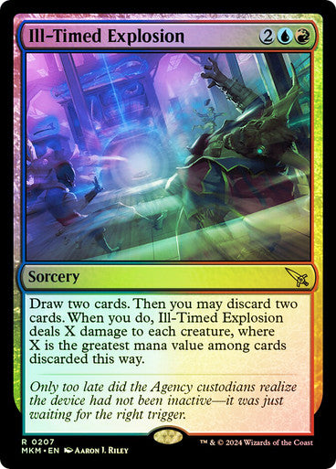 Ill-Timed Explosion (Foil) #0207 M R [MKM]