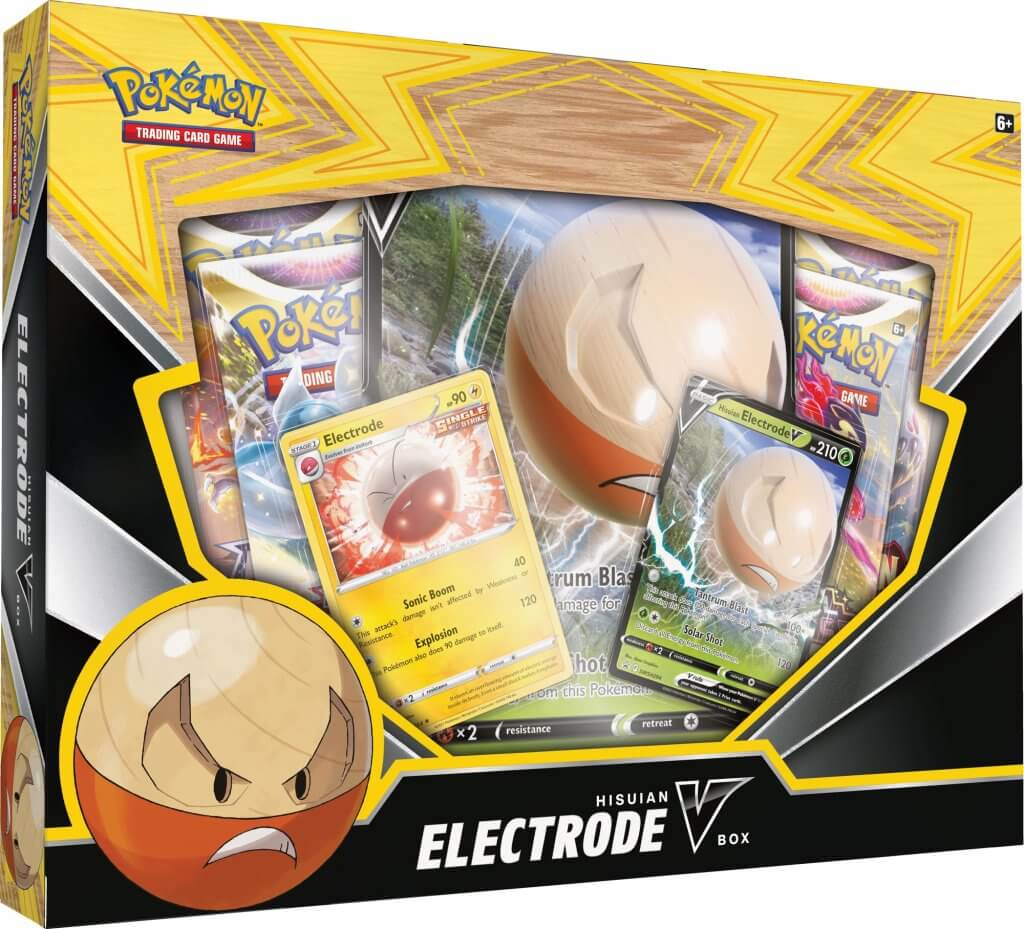 Hisuian Electrode V Box - Pokemon