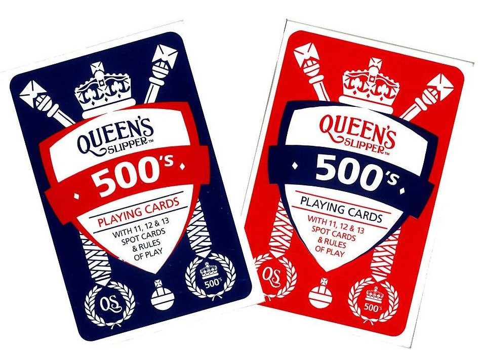 500 - Playing Cards - Queen Slipper