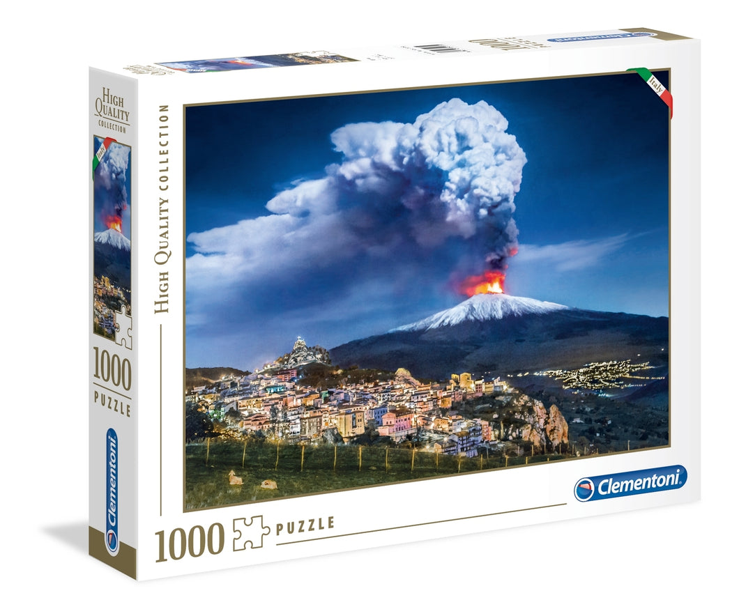 Etna - 1000pc Jigsaw Puzzle - HQ - Clementoni