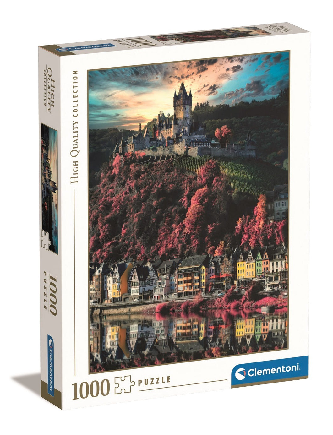 Cochem Castle - 1000pc Jigsaw Puzzle - HQ - Clementoni