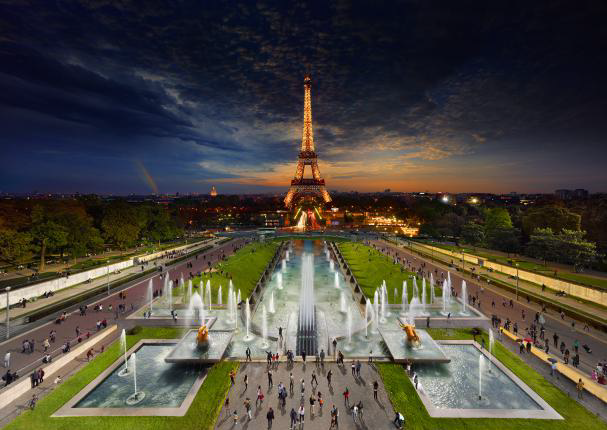 Eiffel Tower - 1036pc Jigsaw Puzzle - Stephen Wilkes - Cityscape