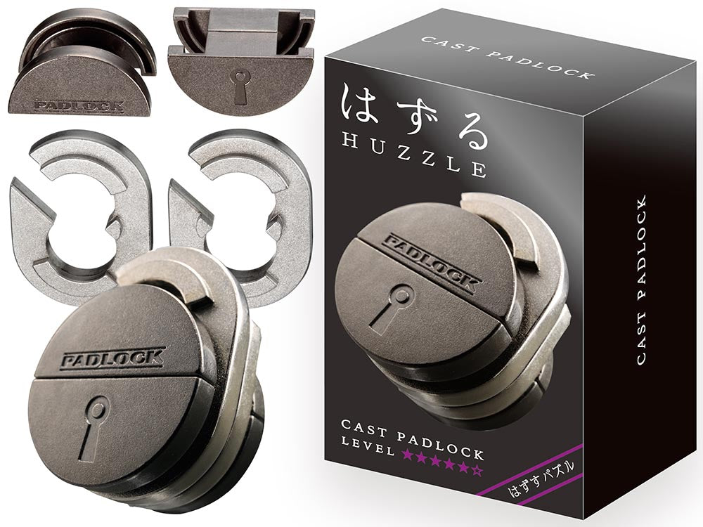 Padlock - Level 5 - Hanayama Huzzle Cast
