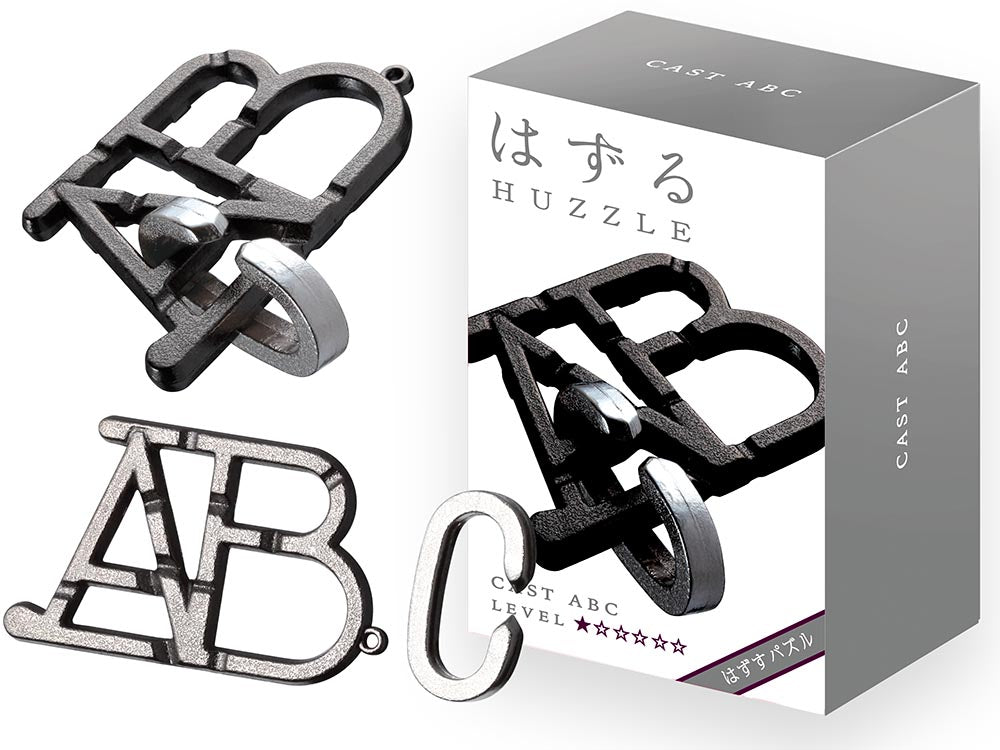 ABC - Level 1 - Hanayama Huzzle Cast