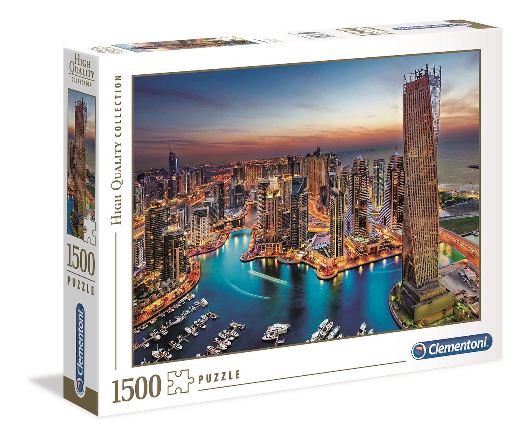 Dubai Marina - 1500pc Jigsaw Puzzle - HQ - Clementoni