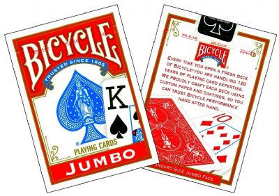 Bicycle Jumbo Index Playing Cards