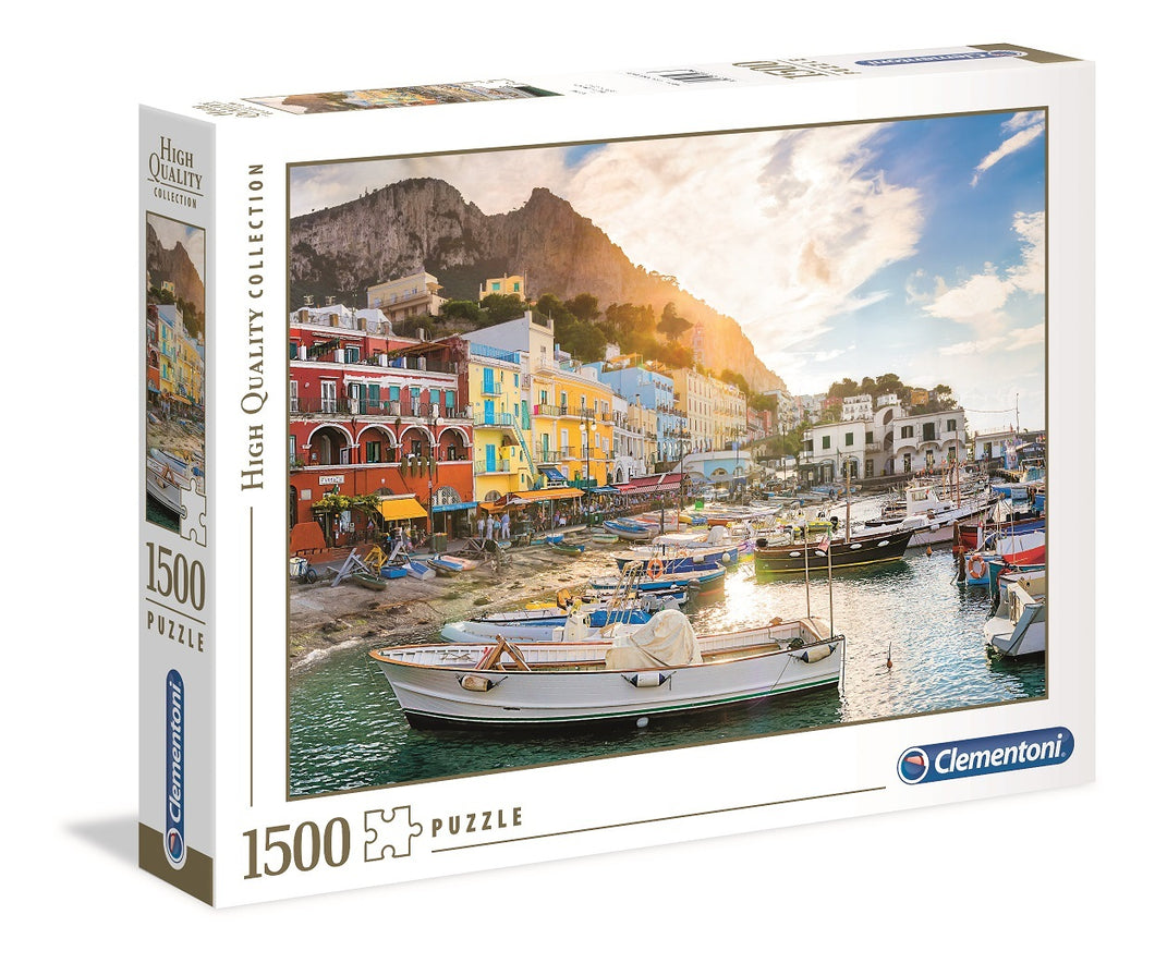 Capri - 1500pc Jigsaw Puzzle - HQ - Clementoni