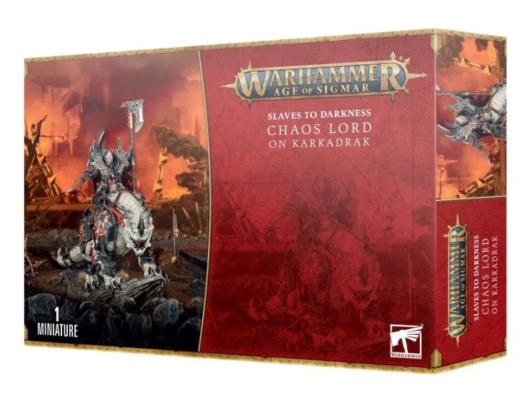 Chaos Lord on Karkadrak - Slaves to Darkness - Age of Sigmar