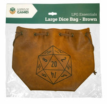 Load image into Gallery viewer, Large Brown - Dice Bag - LPG
