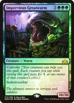 Impervious Greatwurm  Promo(Foil) - Mega Games Penrith
