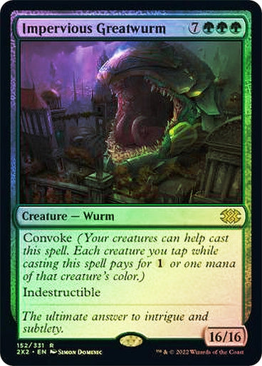 Impervious Greatwurm (Foil)