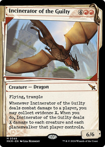 Incinerator of the Guilty (Showcase Dossier) #0349 [MKM]