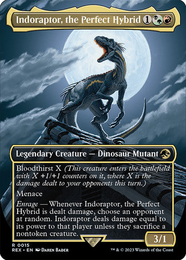 Indoraptor, the Perfect Hybrid (Borderless) #0015 [LCI] [REX]