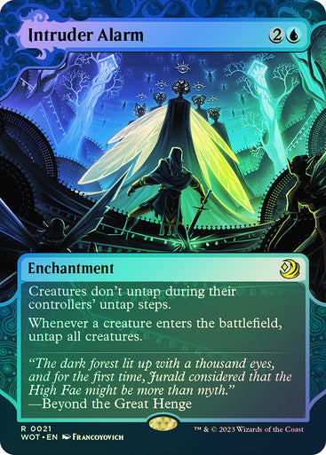 Intruder Alarm (enchanting tale foil) #0021 [WOE] [WOT]