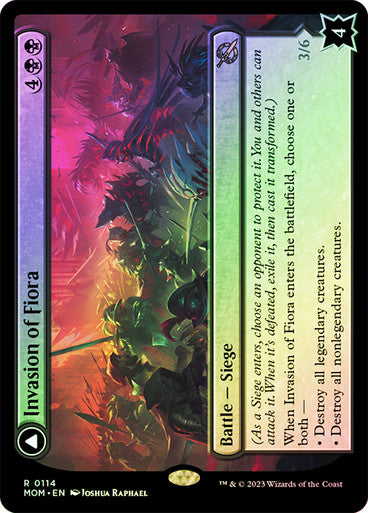 Invasion of Fiora // Marchesa, Resolute Monarch (foil) #0114 [MOM]