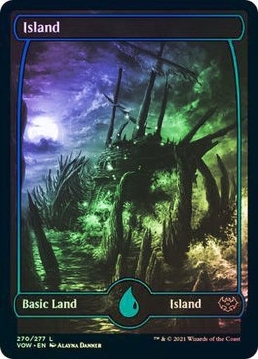 Island (#270) (Full Art) (Foil) - Mega Games Penrith