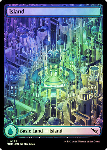 Island (Full Art Foil) #0273 L C [MKM]