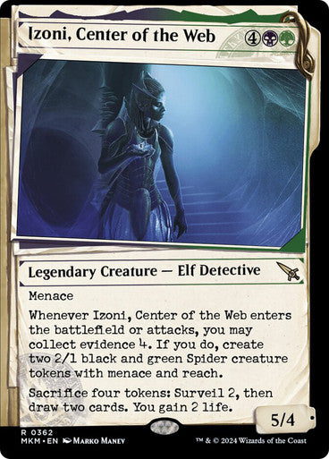 Izoni, Center of the Web (Showcase Dossier) #0362 M R [MKM]