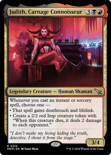 Judith, Carnage Connoisseur #0210 M R [MKM]