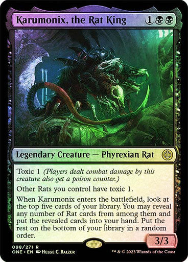 Karumonix, the Rat King (foil)