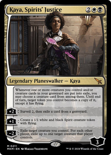 Kaya, Spirits' Justice #0211 M M [MKM]