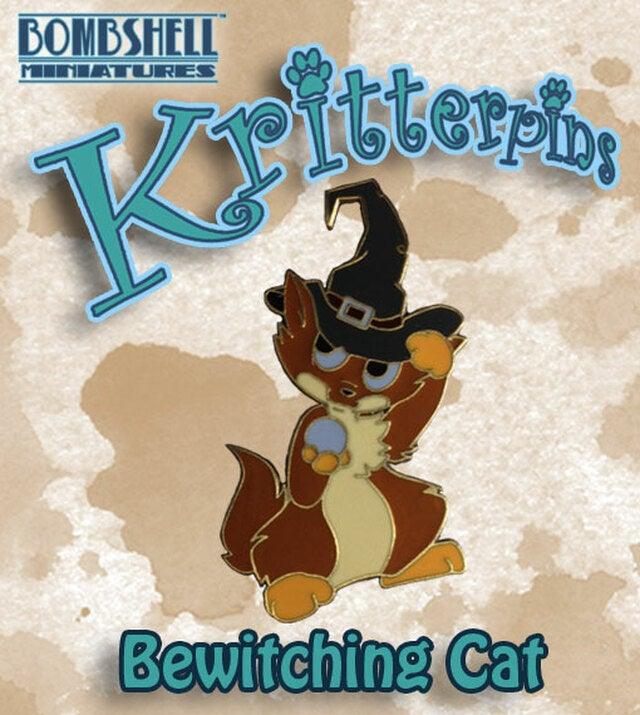 Kritterpins Bewitching Cat - Mega Games Penrith