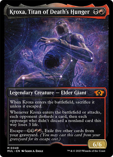 Kroxa, Titan of Death's Hunger (showcase) #0049 [MOM] [MUL]