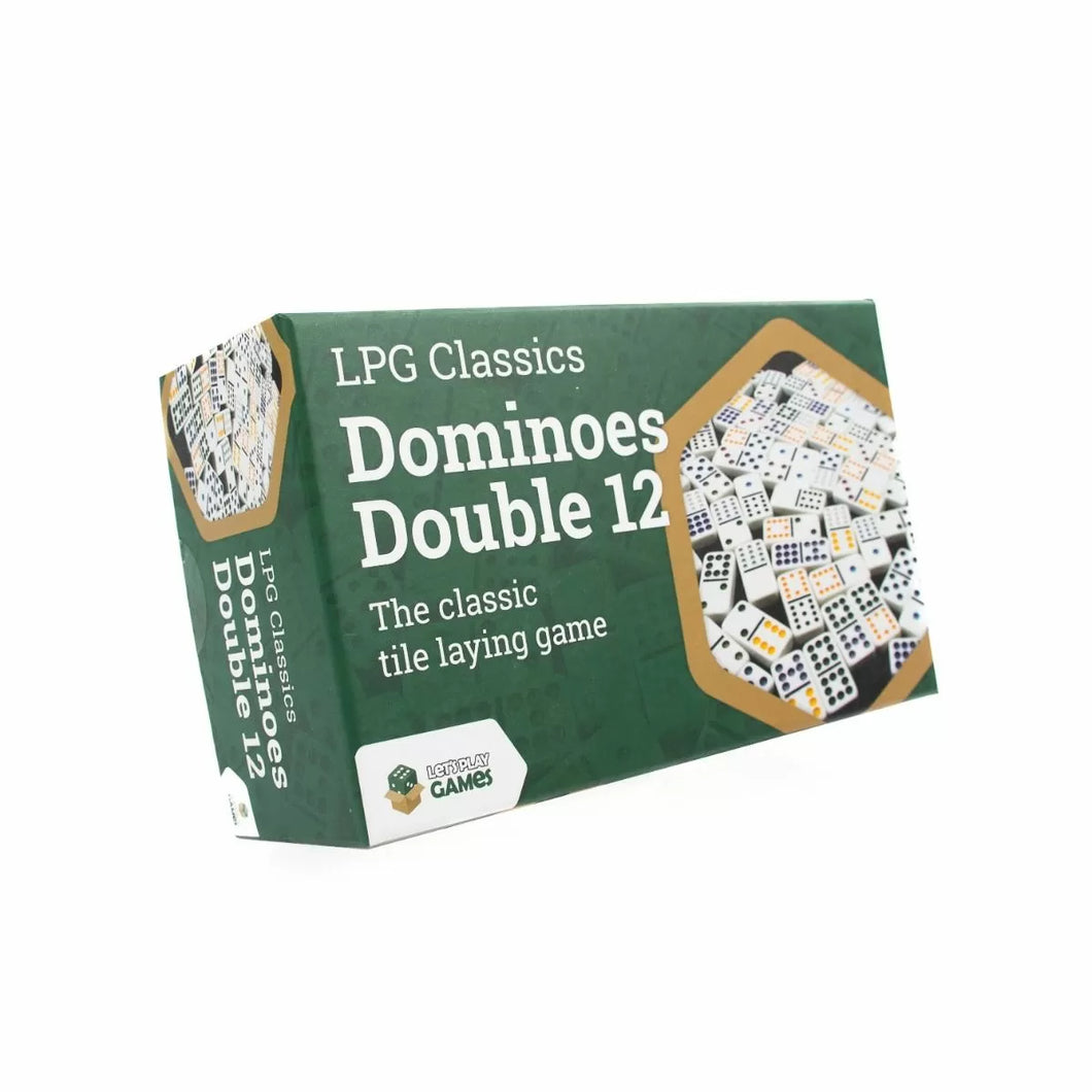 LPG Dominoes Double 12 - Colour Dots