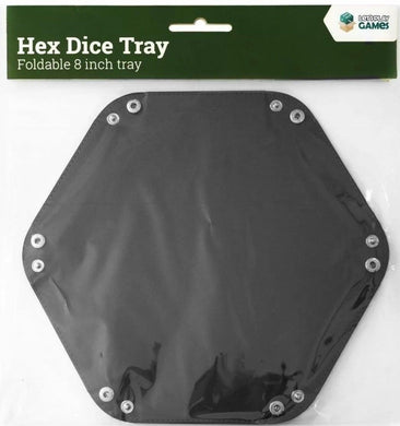 LPG Hex Dice Tray 8in Black - Mega Games Penrith