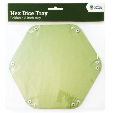 LPG Hex Dice Tray Foldable 8 inch Green - Mega Games Penrith