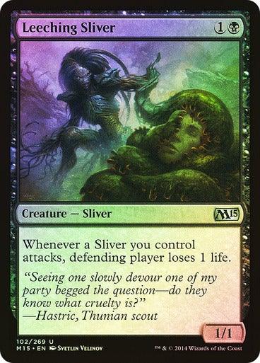 Leeching Sliver  (Foil) - Mega Games Penrith