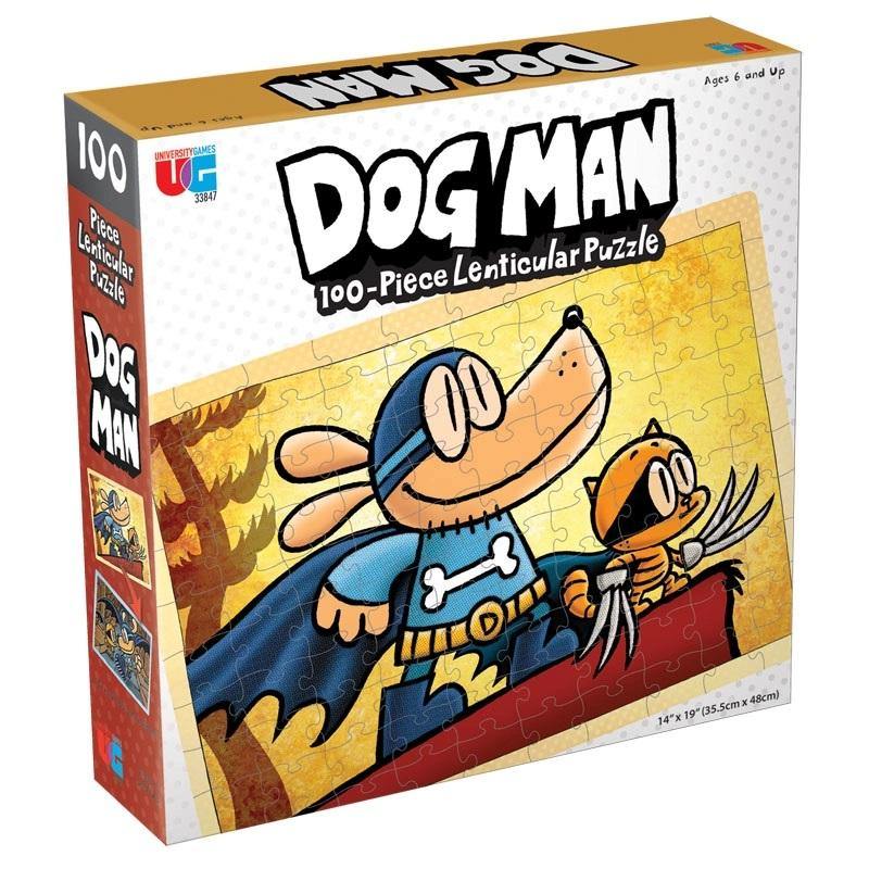 Dog Man Lenticular 100pc Jigsaw Puzzle - Mega Games Penrith