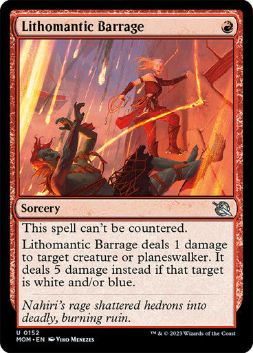 Lithomantic Barrage #0152 RU [MOM]