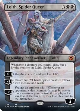 Lolth, Spider Queen (Borderless) - Mega Games Penrith