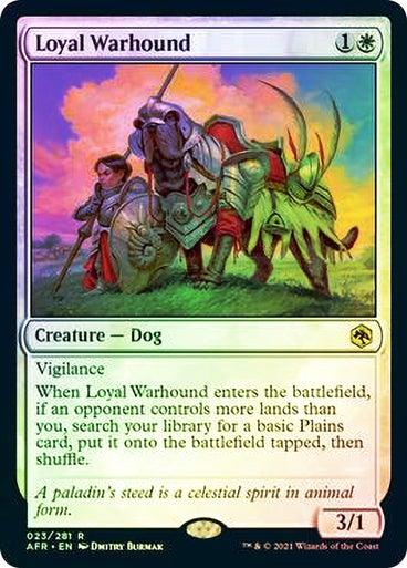 Loyal Warhound (Foil) - Mega Games Penrith