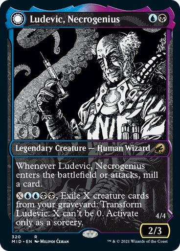 Ludevic, Necrogenius // Olag, Ludevic's Hubris (Showcase) - Mega Games Penrith