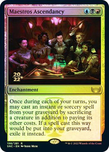 Maestros Ascendancy (Prerelease) (Foil)