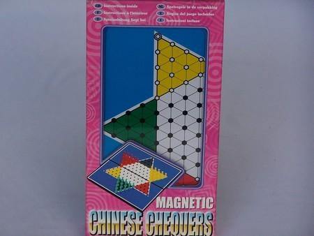 Magnetic Chinese Chequers 8in - Mega Games Penrith