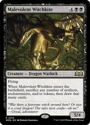 Malevolent Witchkite #0315 [WOE]