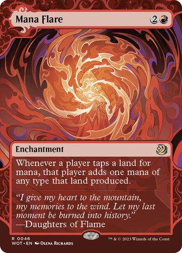 Mana Flare (enchanting tale) #0046 [WOE] [WOT]