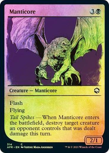 Manticore (Showcase) (Foil) - Mega Games Penrith