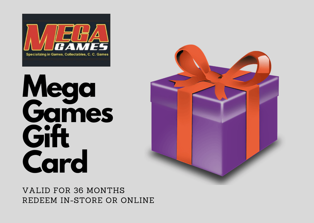 Mega Games Penrith Gift Card - Mega Games Penrith